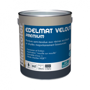 Peinture murs, Edelmat velouté premium, 3 litres