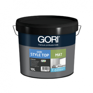 Pot de peintures, Gori style top mat 10 litres