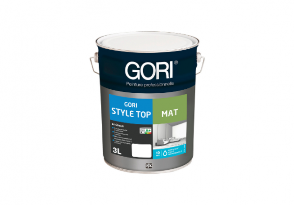 Pot de peintures, Gori style top mat 3 litres