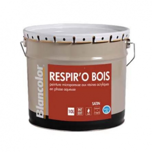 Pot de peinture, respiro bois satin 10 litres