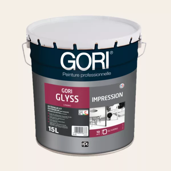 Gori glyss impression, Peinture, Fut de 15 litres